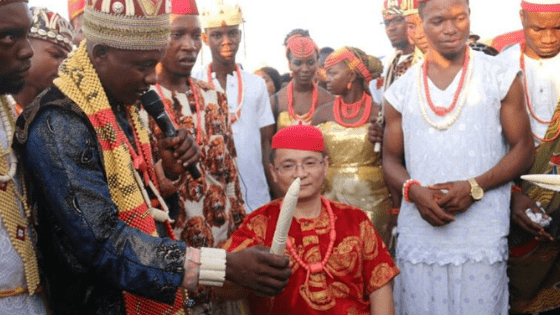 Chinese Bags Chieftaincy Title